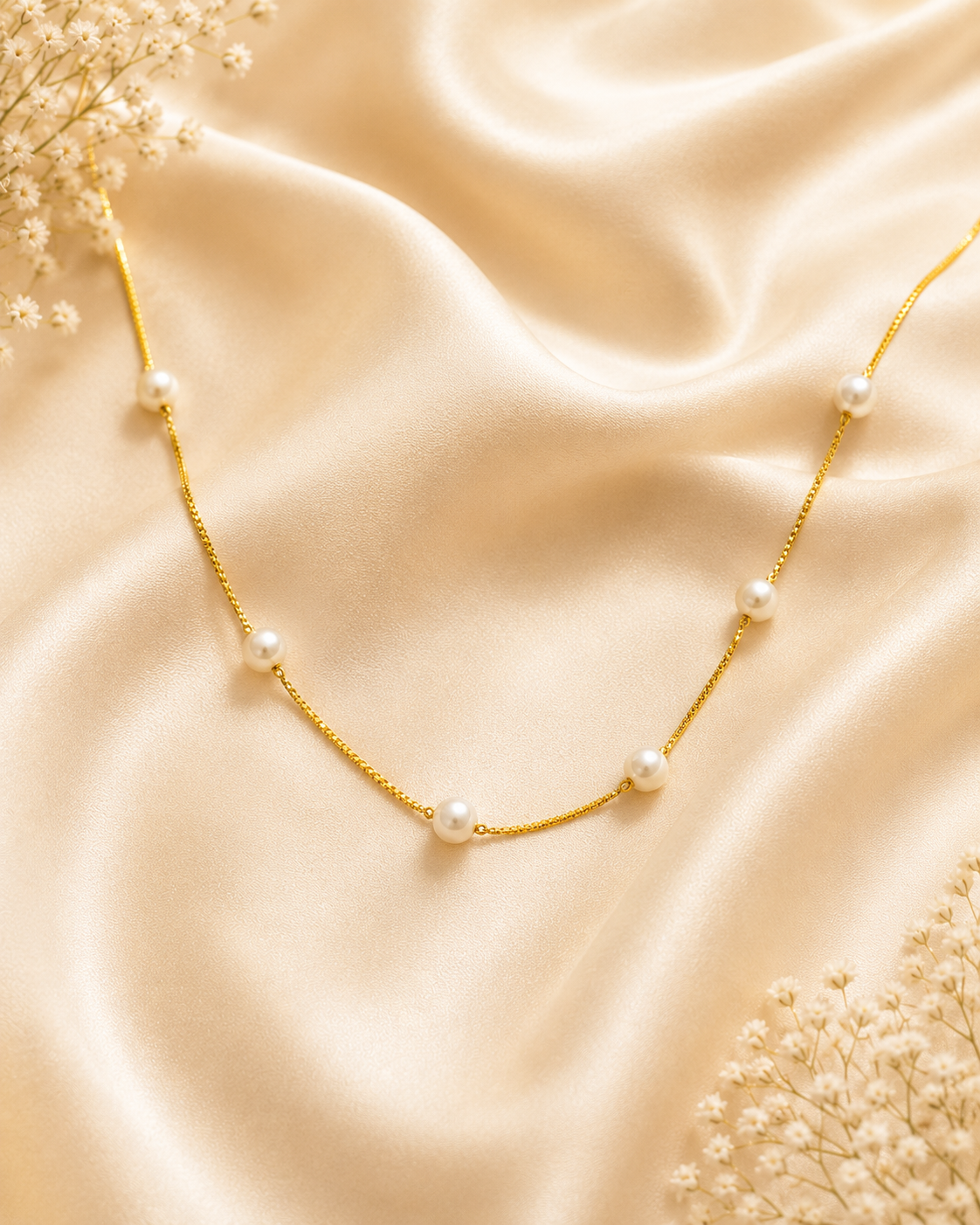 Opaline Pearl Necklace